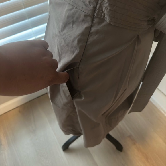 Max Azria Halter w/ Ruffles & Pleated Dress - Picture 9 of 9